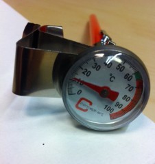 Termometer m. clip-on (box)